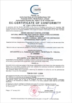 EC Certifikate 1